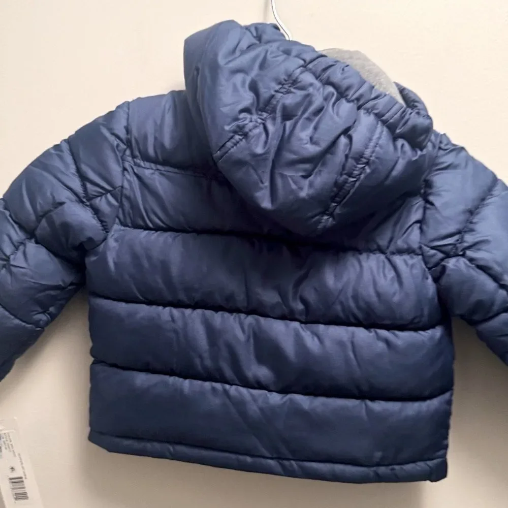 S ROTHSCHILD & CO NWT Baby Boys Puffer Jacket With Fleece Bib 18 month
